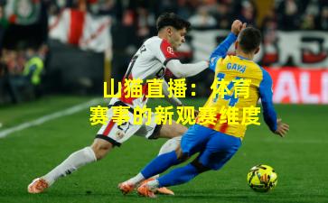 山猫直播：体育赛事的新观赛维度